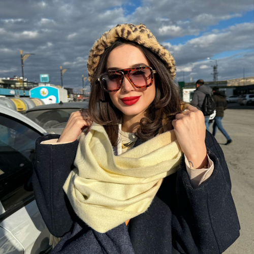 Leopar Peluş Şapka
