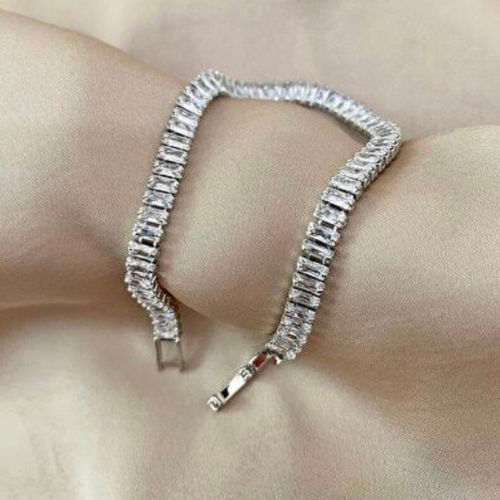 Silver Baget Su Yolu Bileklik