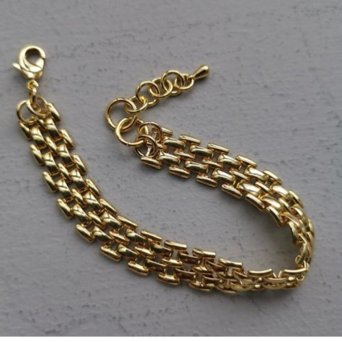 Örme Gold Bileklik